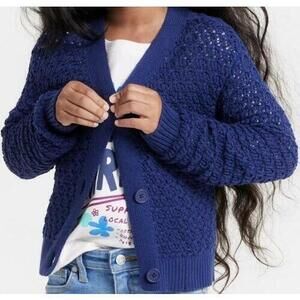 Epic Threads Open-Stitch Cotton Cardigan